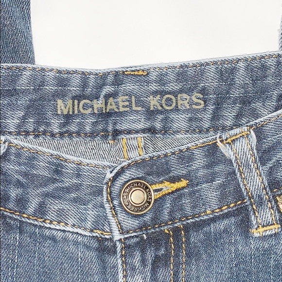 Michael Kors | Jeans Size 2 MK Embroidered - Picture 3 of 5